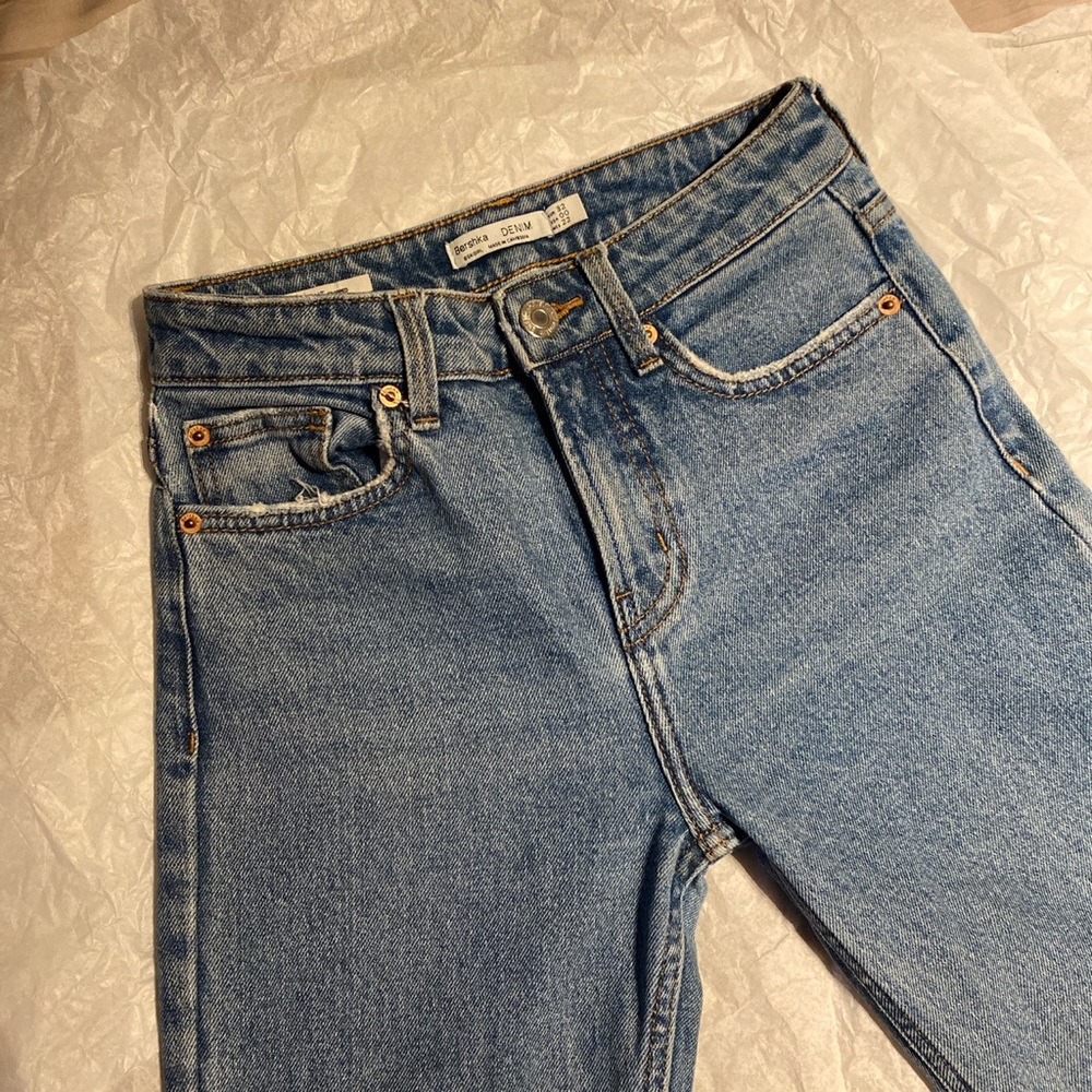 High waisted straight for jeans